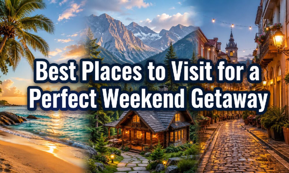 Best Places to Visit for a Perfect Weekend Getaway