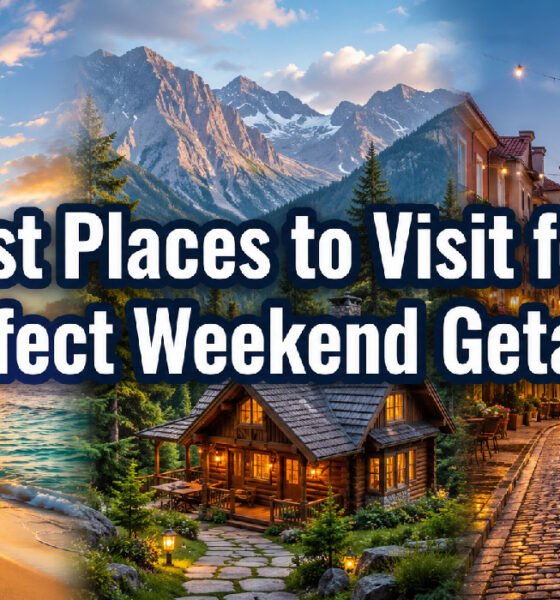 Best Places to Visit for a Perfect Weekend Getaway