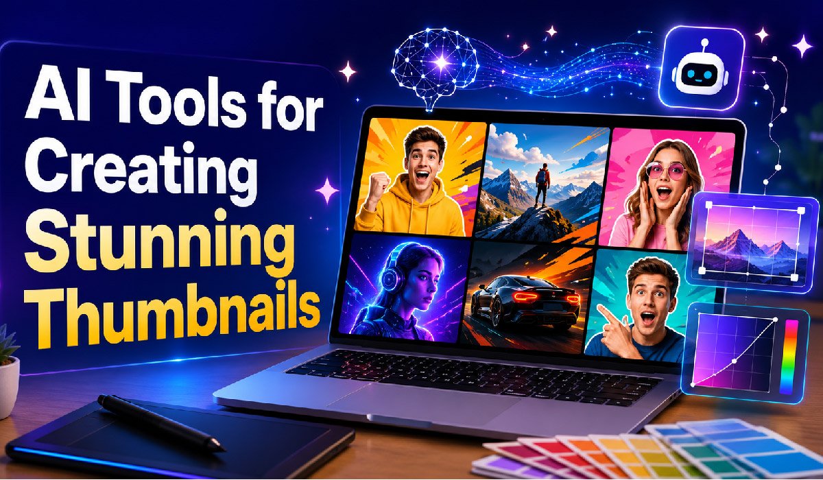Top 5 AI Tools for Creating Stunning Thumbnails